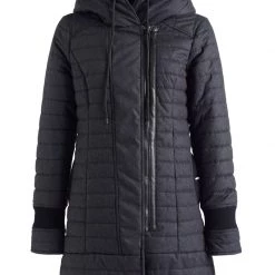 Schlussverkauf 👏 Khujo MANTEL TOPSY2 - Wintermantel - Schwarz Weiß Meliert, Damen 💯 -khujo Verkaufsladen 3803fc6dc416409c8250eac3866a0eb9