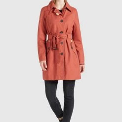 Bestes Angebot 🧨 Khujo AURORA - Trenchcoat - Rot, Damen 🥰 -khujo Verkaufsladen 385a8745b02046afbeb813ca9368e4c4