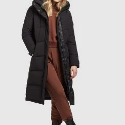 Bestes Angebot 🎁 Khujo DAKOTA - Wintermantel - Schwarz, Damen 🧨 -khujo Verkaufsladen 38892c6a52464e5590af7eca8a7d0bb0