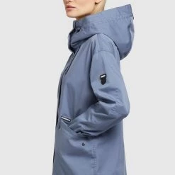 Auslauf 🛒 Khujo FRIPS - Übergangsjacke - Blau, Damen 🔔 -khujo Verkaufsladen 3977dccdbfd34acca46817acc69a449b