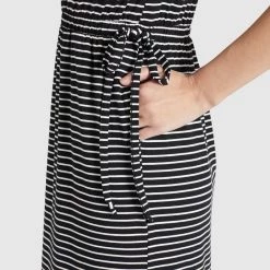 Billig 🎉 Khujo CRISTELLA - Maxikleid - Schwarz-weiß Gestreift, Damen ⌛ 17 Billig 🎉 Khujo CRISTELLA - Maxikleid - Schwarz-weiß Gestreift, Damen ⌛ -khujo Verkaufsladen 39ba83aec56f4b1fb614e6fbd229b058