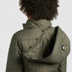 Bestes Angebot 🥰 Khujo SHINE2 STRUCTURED - Wintermantel - Dunkeloliv, Damen 🎉 -khujo Verkaufsladen 3a1f802f33234418820da6066be22293