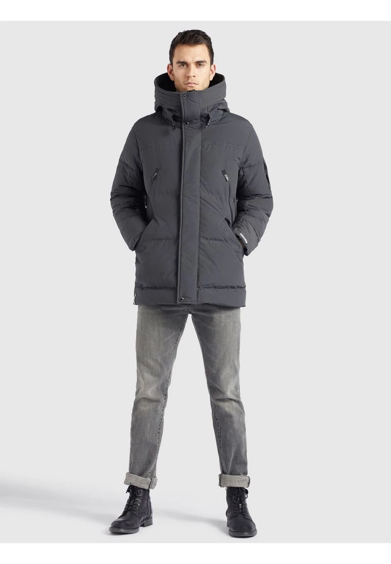 Billig ⌛ Khujo GORD - Wintermantel - Dunkelgrau, Herren ✨ 2 Billig ⌛ Khujo GORD - Wintermantel - Dunkelgrau, Herren ✨ – Bild 2