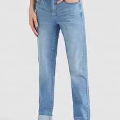 Rabatt ✨ Khujo MANFRED - 👖 Jeans Straight Leg - Light Indigo, Herren 🧨