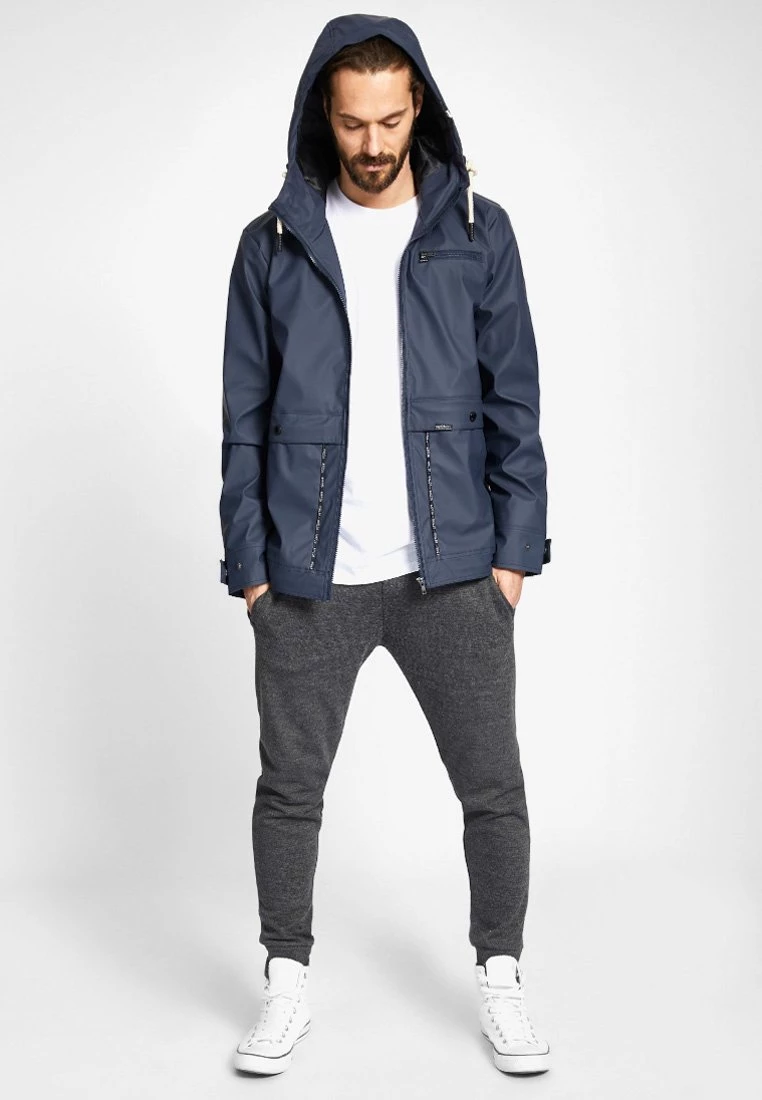 Bester Verkauf 😉 Khujo DARKIN - Regenjacke / Wasserabweisende Jacke - Dunkelblau, Herren 😍 2 Bester Verkauf 😉 Khujo DARKIN - Regenjacke / Wasserabweisende Jacke - Dunkelblau, Herren 😍 – Bild 2