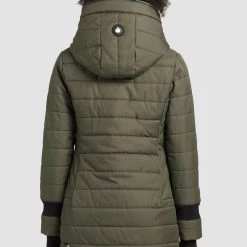 Bestes Angebot 🥰 Khujo SHINE2 STRUCTURED - Wintermantel - Dunkeloliv, Damen 🎉 -khujo Verkaufsladen 3cb84207093a4f5e9eb87d42f824a18a