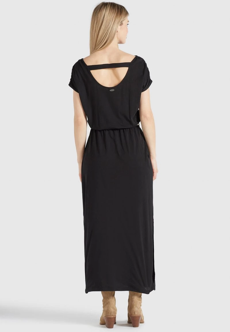 Aktion 👏 Khujo DOREEN - Maxikleid - Schwarz, Damen 🎁 3 Aktion 👏 Khujo DOREEN - Maxikleid - Schwarz, Damen 🎁 – Bild 3