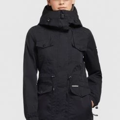 Angebote 👍 Khujo ELST - Parka - Schwarz, Damen ✔️