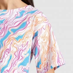 Bestes Angebot 🛒 Khujo SUTTON - T-Shirt Print - Mehrfarbig Gemustert, Damen 🔥 -khujo Verkaufsladen 3fd59d8a2e464cff89686cd7ffcc0f60