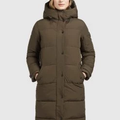 Bester Verkauf ✔️ Khujo DAKOTA - Wintermantel - Khaki, Damen 👏