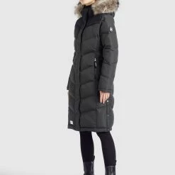 Billig 🎉 Khujo LUBECK LONG - Wintermantel - Dunkelgrau, Damen 🤩 -khujo Verkaufsladen 40618edc30be4fdf9d1ef9d836441436