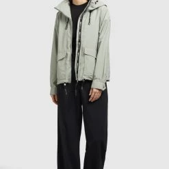 Neu 🎉 Khujo BLAIR - Übergangsjacke - Blassgrün, Damen 😀 -khujo Verkaufsladen 41038aa736ec44eea4602bbbc3207a25