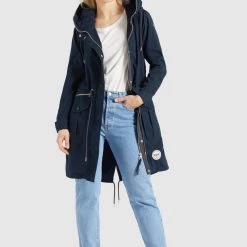 Aktion ✨ Khujo NANDA2 - Parka - Dunkelblau, Damen ⌛ -khujo Verkaufsladen 41c51c2e671e41ae84eee97cddd79455