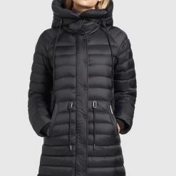 Auslauf ⌛ Khujo MANTEL NIANA SHINE - Wintermantel - Schwarz, Damen 😍 -khujo Verkaufsladen 4256e48869ce48cc9fba39ad28bcd3b3