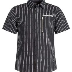 Am billigsten ✔️ Khujo SKELTON - Hemd - Black, Herren 🤩 -khujo Verkaufsladen 43a06080e412493d80d6a3b52b68a74c