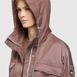Budget 😉 Khujo PRAYATA - Parka - Mauve, Damen 💯 -khujo Verkaufsladen 448abab24d19423f92b3b3246dd001dc