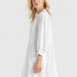 Schlussverkauf ✨ Khujo CREPES - Freizeitkleid - Weiß, Damen 🤩 -khujo Verkaufsladen 44afdac7be27468b8ec2b32f66d89795