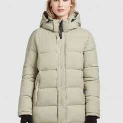 Top 10 🛒 Khujo WENCKE MATT - Wintermantel - Blassgrün, Damen 💯