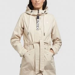 Schlussverkauf 🥰 Khujo LAUREN - Trenchcoat - Hellbeige, Damen 👏