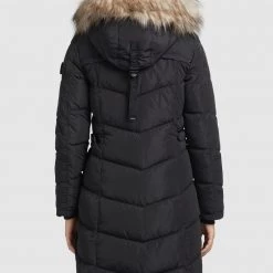 Blitzangebot 😍 Khujo LUBECK LONG - Wintermantel - Schwarz, Damen 🤩 -khujo Verkaufsladen 45ed8815c5ce4a1fbbdfdda65c2bec76