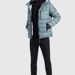 Auslauf ✔️ Khujo WANG - Winterjacke - Graublau Polyester, Herren 🤩