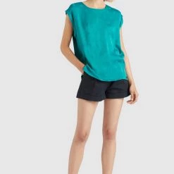 Am billigsten 🥰 Khujo Bluse - Blaugrün, Damen 🔥 -khujo Verkaufsladen 4647a9d2226e42ba988ad30d9f54de49