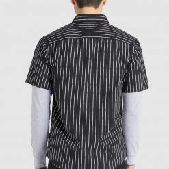 Am billigsten ✔️ Khujo SKELTON - Hemd - Black, Herren 🤩 -khujo Verkaufsladen 4736b65a9c0f4ab5ba6150142092e5f3