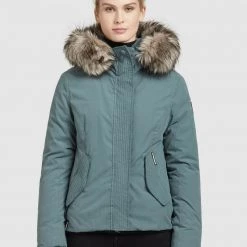 Schlussverkauf 🎁 Khujo TOMMA - Winterjacke - Blaugrau, Damen 💯