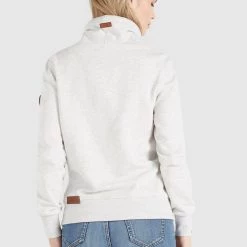 Angebote 🤩 Khujo TEMPA - Kapuzenpullover - Hellgrau Meliert, Damen ❤️ -khujo Verkaufsladen 4831ecedef854b1a901722c7bafac107