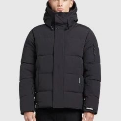 Großhandel 🔔 Khujo BARAT - Winterjacke - Schwarz, Herren ⌛