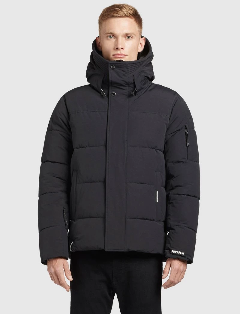 Großhandel 🔔 Khujo BARAT - Winterjacke - Schwarz, Herren ⌛ 1 Großhandel 🔔 Khujo BARAT - Winterjacke - Schwarz, Herren ⌛