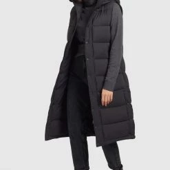 Bestes Angebot 💯 Khujo MAGNETA MATT - Weste - Schwarz, Damen 🤩 -khujo Verkaufsladen 498af4fc5b6a4fa4b6749a1c696a3230