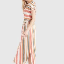 Top 10 😀 Khujo DOREEN - Maxikleid - Mehrfarbig Gestreift, Damen ✔️ -khujo Verkaufsladen 4a38399ab6574e69b0562b55c153b748