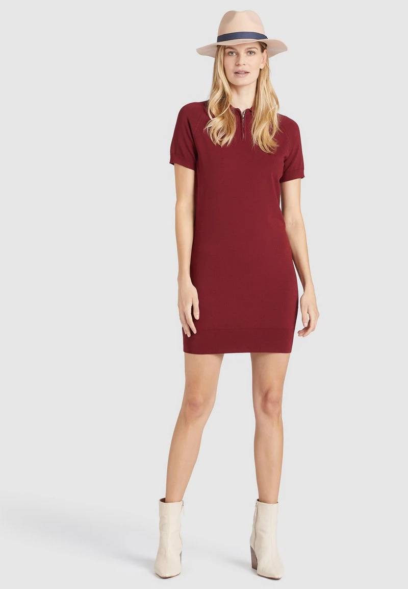 Budget 💯 Khujo PANNA - Strickkleid - Dunkelrot, Damen ❤️ 7 Budget 💯 Khujo PANNA - Strickkleid - Dunkelrot, Damen ❤️ – Bild 7