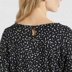 Besorgen 🎉 Khujo GABY - Jerseykleid - Schwarz-weiß Gemustert, Damen 👍 -khujo Verkaufsladen 4b72e2cdc264477f9584c1f037febd68