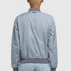 Blitzangebot 😀 Khujo STENCE - Bomberjacke - Blaugrau Hell, Damen ❤️ -khujo Verkaufsladen 4bbed56fd6ca488e86c1f2d87376cd1b