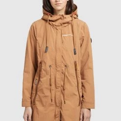 Neu 🔥 Khujo ADDA - Parka - Toffee, Damen 🔥