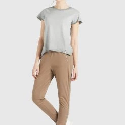 Budget 🌟 Khujo MATAMA - T-Shirt Print - Grau, Damen 👏 -khujo Verkaufsladen 4ca0b3802ed34bd492205fd0cd056a8e