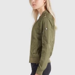 Neu 🎉 Khujo FENCY - Bomberjacke - Khaki Pes, Damen ⌛ -khujo Verkaufsladen 4e01cd5bc0be40c68b61b700afb44fb3
