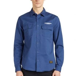 Bestpreis 😉 Khujo ROGER - Hemd - Blue, Herren 🌟