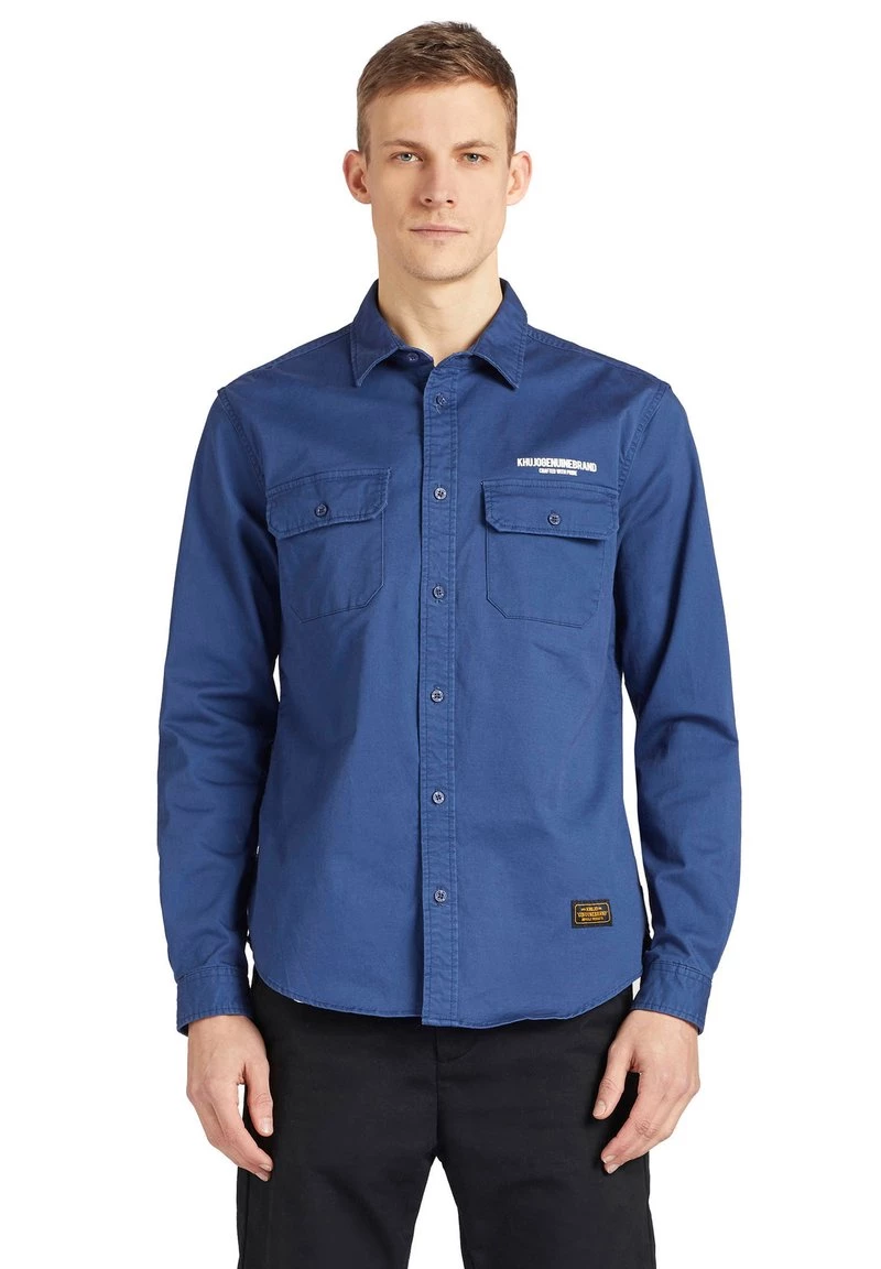 Bestpreis 😉 Khujo ROGER - Hemd - Blue, Herren 🌟 1 Bestpreis 😉 Khujo ROGER - Hemd - Blue, Herren 🌟