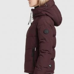 Budget 🎁 Khujo ISIDORA - Wintermantel - Weinrot, Damen 🎁 -khujo Verkaufsladen 4f3116da2de94cd68dfcf39b811f80ca