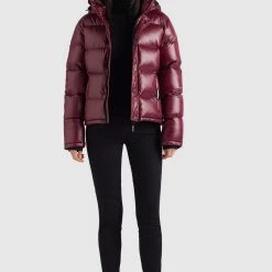 Schlussverkauf ✔️ Khujo CAMILLE - Winterjacke - Weinrot Glänzend, Damen ❤️ -khujo Verkaufsladen 4f51539957884af6b189c347ba0a0765