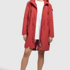 Bester Verkauf 👍 Khujo ADDA - Parka - Rot, Damen 🔔 -khujo Verkaufsladen 4f6510cf224f4cb19be19cfab6f12646