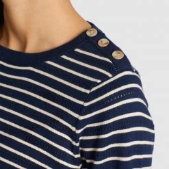 Am billigsten 🧨 Khujo RAISA - Strickpullover - Dunkelblau, Damen ⭐ -khujo Verkaufsladen 4fc50a1f12bd47e7929cffe263f86b15