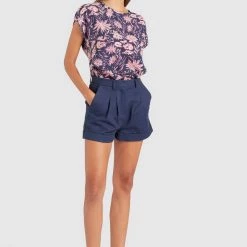 Besorgen ⌛ Khujo SAWYER - Bluse - Xc2 Blossom Sketch Floral Aop, Damen ✨ -khujo Verkaufsladen 5010a4e743fc46f5a1ee16362d99c221