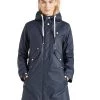 Budget ⌛ Khujo SOLEA2 - Regenjacke / Wasserabweisende Jacke - Dunkelblau, Damen 🌟