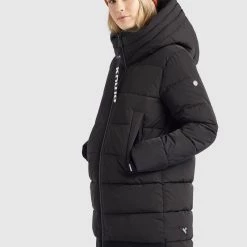 Coupon 😍 Khujo NAVASSA - Wintermantel - Schwarz, Damen 🔔 -khujo Verkaufsladen 51683c93df7040d9870bc93251cadee5