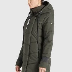 Billig ⭐ Khujo ELVA STRUCTURED - Wintermantel - Dunkeloliv, Damen 🧨 -khujo Verkaufsladen 5176f08072a74b9381f327fb627e2b00