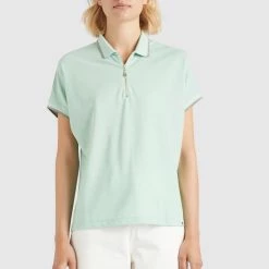 Auslauf 😀 Khujo VELDA - Poloshirt - Mint, Damen 🔔 -khujo Verkaufsladen 534af3cdafb9433e9220141bd6cbd823